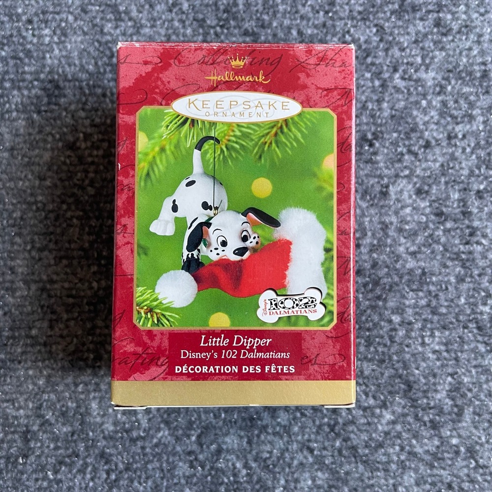 Hallmark Keepsake Ornament Disney 102 Dalmatians Little Dipper Puppy 2000